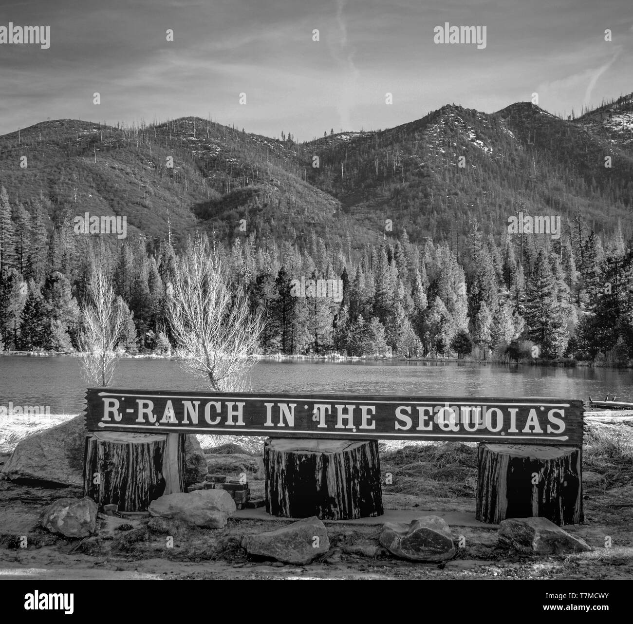 Ranch à Sequoia National Forest - RIVERKERN, UNITED STATES OF AMERICA - Mars 29, 2019 Banque D'Images