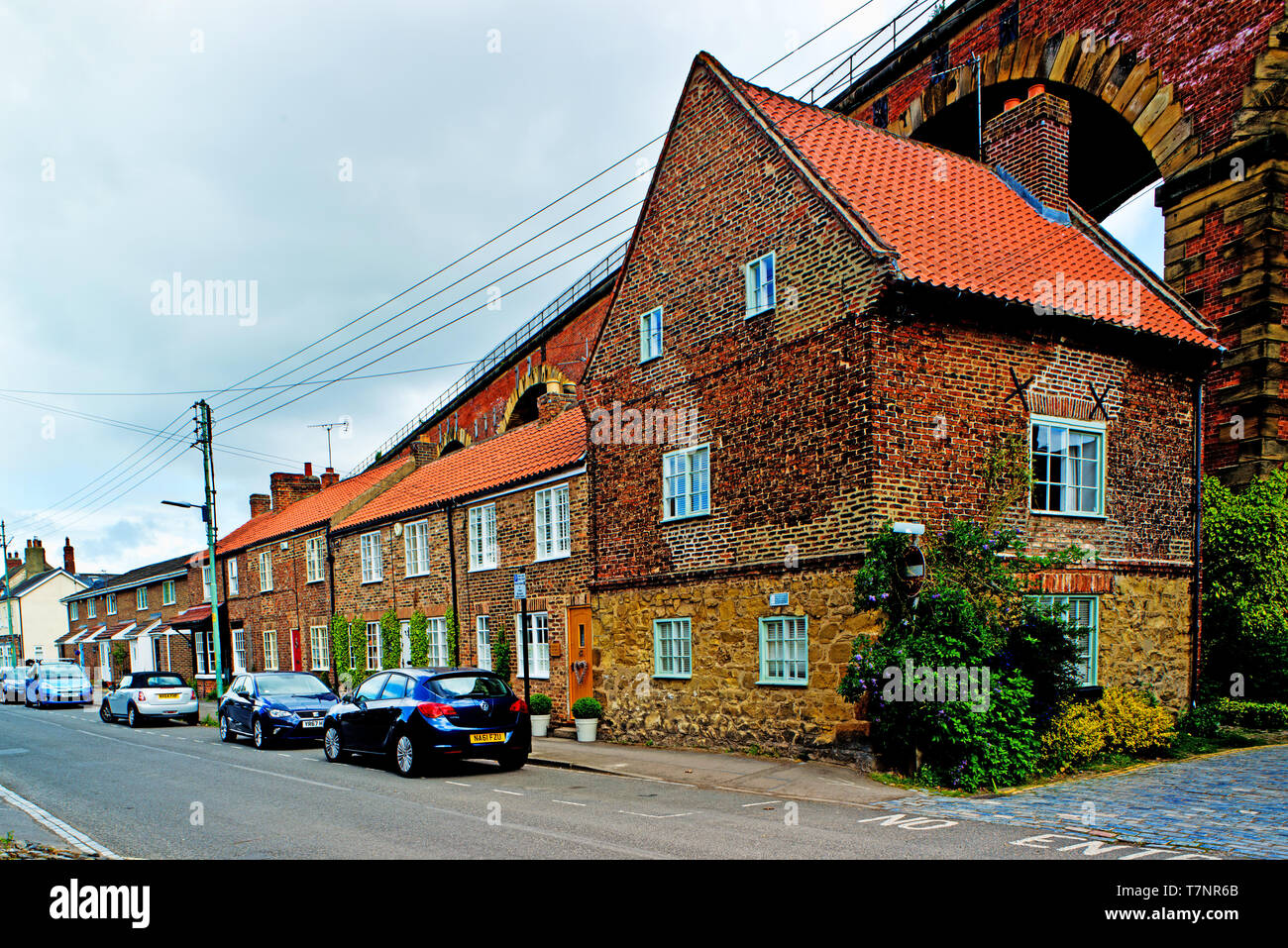 Plus ancienne maison de Yarm, West Street, Yarm sur les tés, Angleterre Banque D'Images