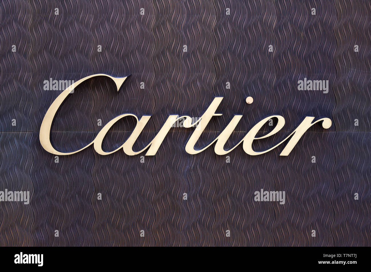 MONTE CARLO, MONACO - le 19 août 2016 : Cartier jewelry luxury store se connecter à Monte Carlo, Monaco. Banque D'Images