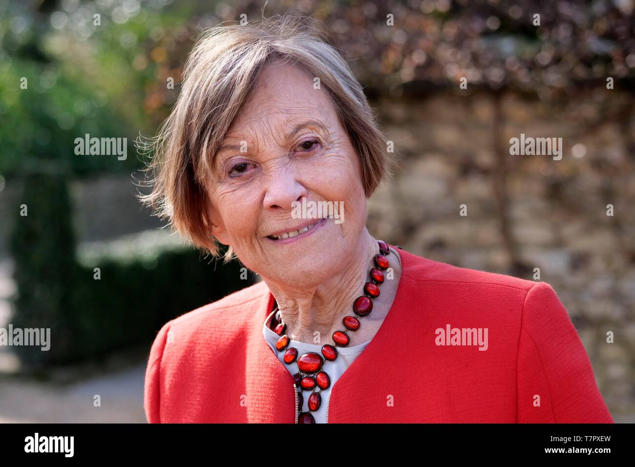 Auteur Anne de Courcy. Banque D'Images