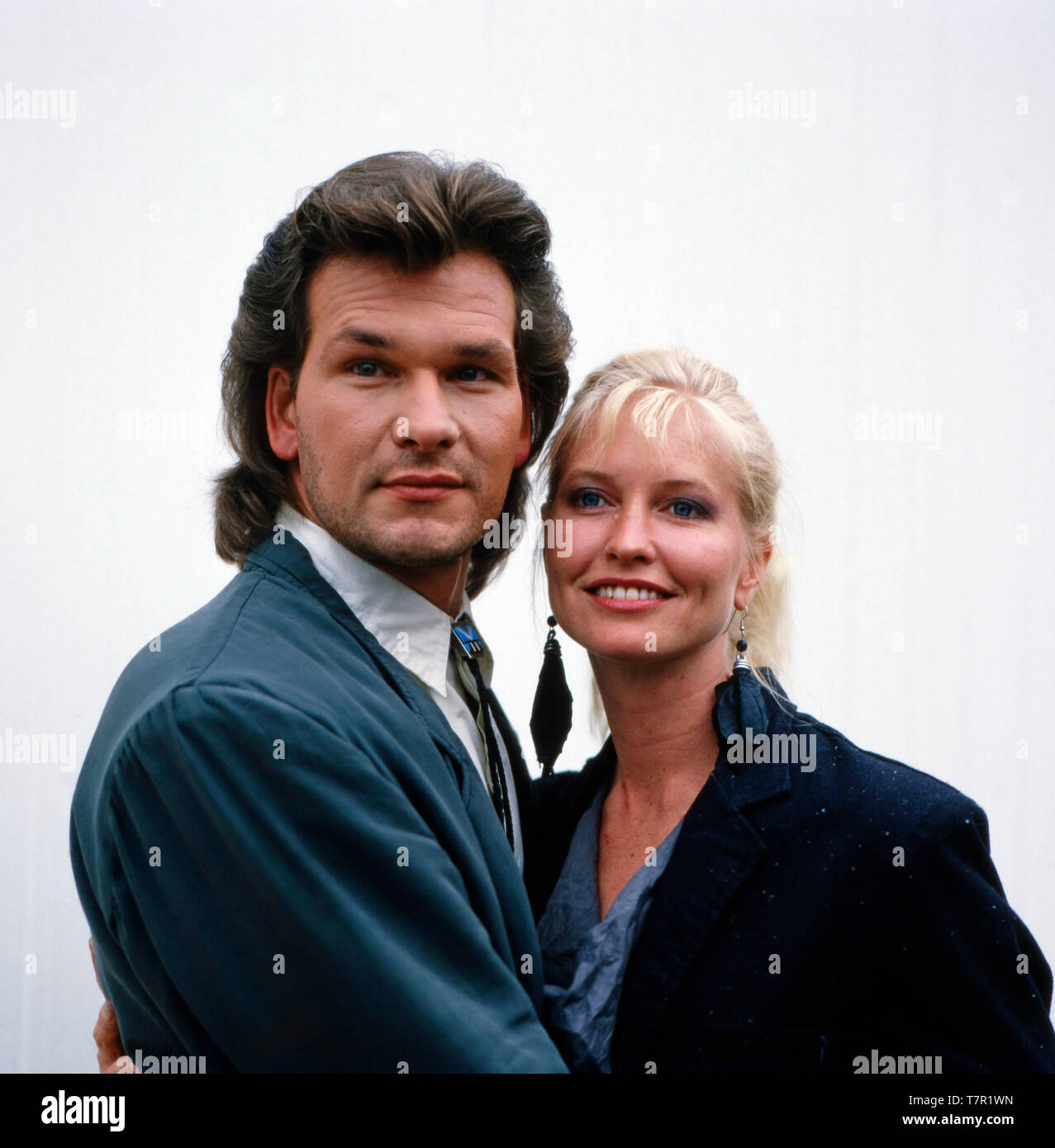 Patrick swayze et sa femme lisa niemi Banque de photographies et d’images à haute résolution Alamy