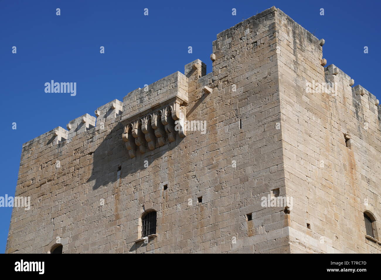 Château Kolossi Limassol Chypre Banque D'Images