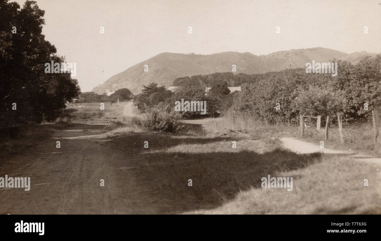 Port Saint John's, Afrique du Sud, photographe inconnu, vieille carte postale, vers le début des années 1900. Banque D'Images