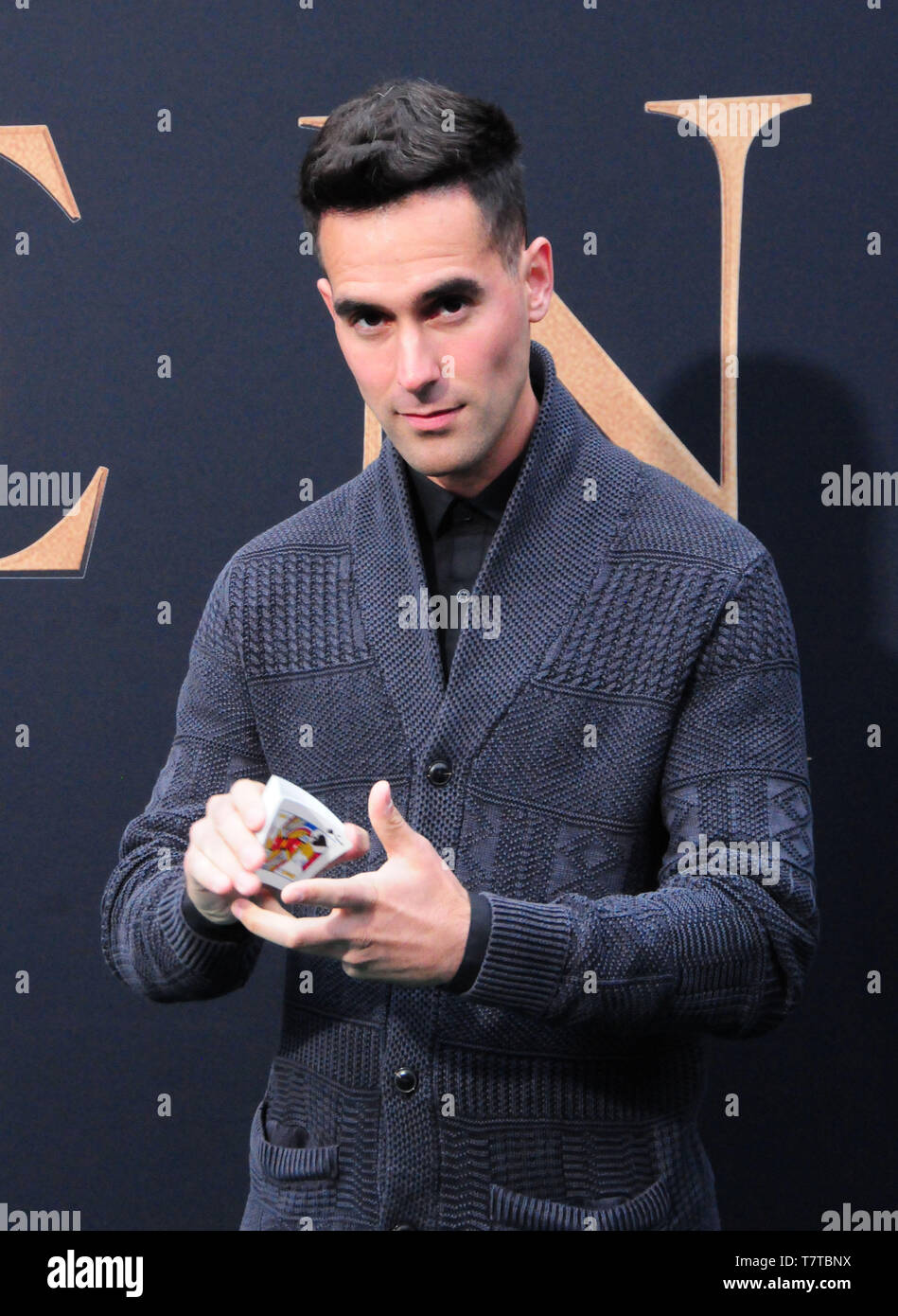 Los Angeles, Californie, USA 8 mai 2019 magicien Daniel Fernandez assiste à Fox Searchlight Pictures Tolkien Los Angeles Projection spéciale le 8 mai 2019 à Regency Westwood Village Theatre de Los Angeles, Californie, USA. Photo de Barry King/Alamy Live News Banque D'Images