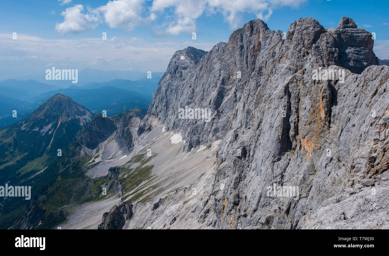 Le Hoher Dachstein. Banque D'Images