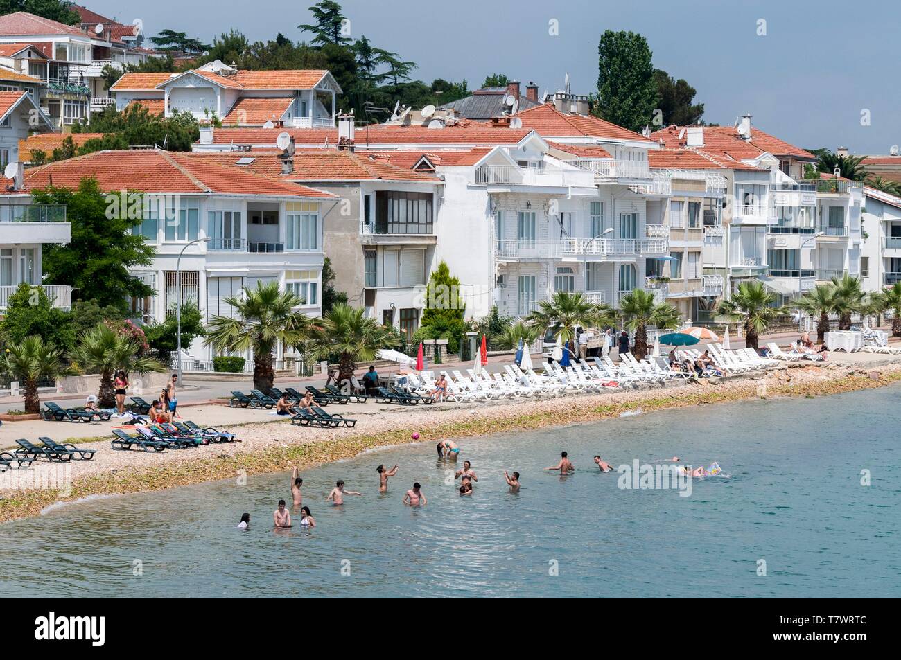 La Turquie, Istanbul, en mer de Marmara, les îles des Princes Banque D'Images