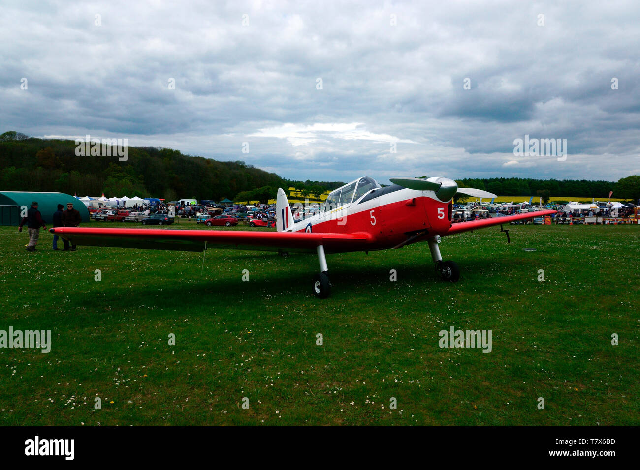 DH CHIPMUNK T.22 RM363 (G-BCIH) Popham Airfield Banque D'Images