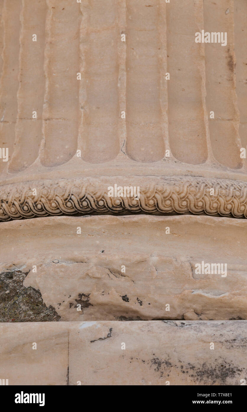 Templo de Erecteion. Acrópolis. Athènes, Grèce Banque D'Images