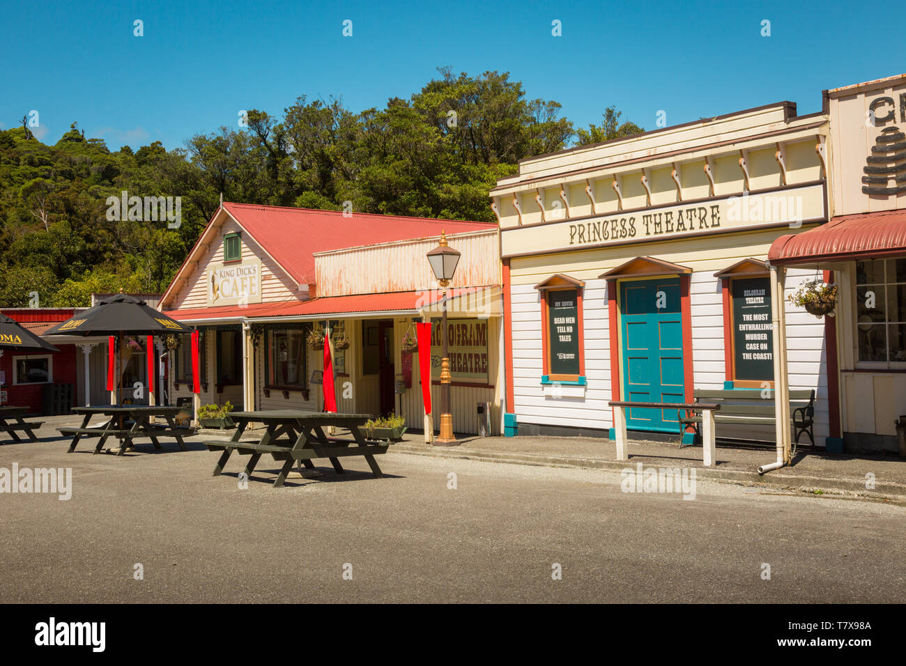 Bidonville open air museum, New Zealand Banque D'Images