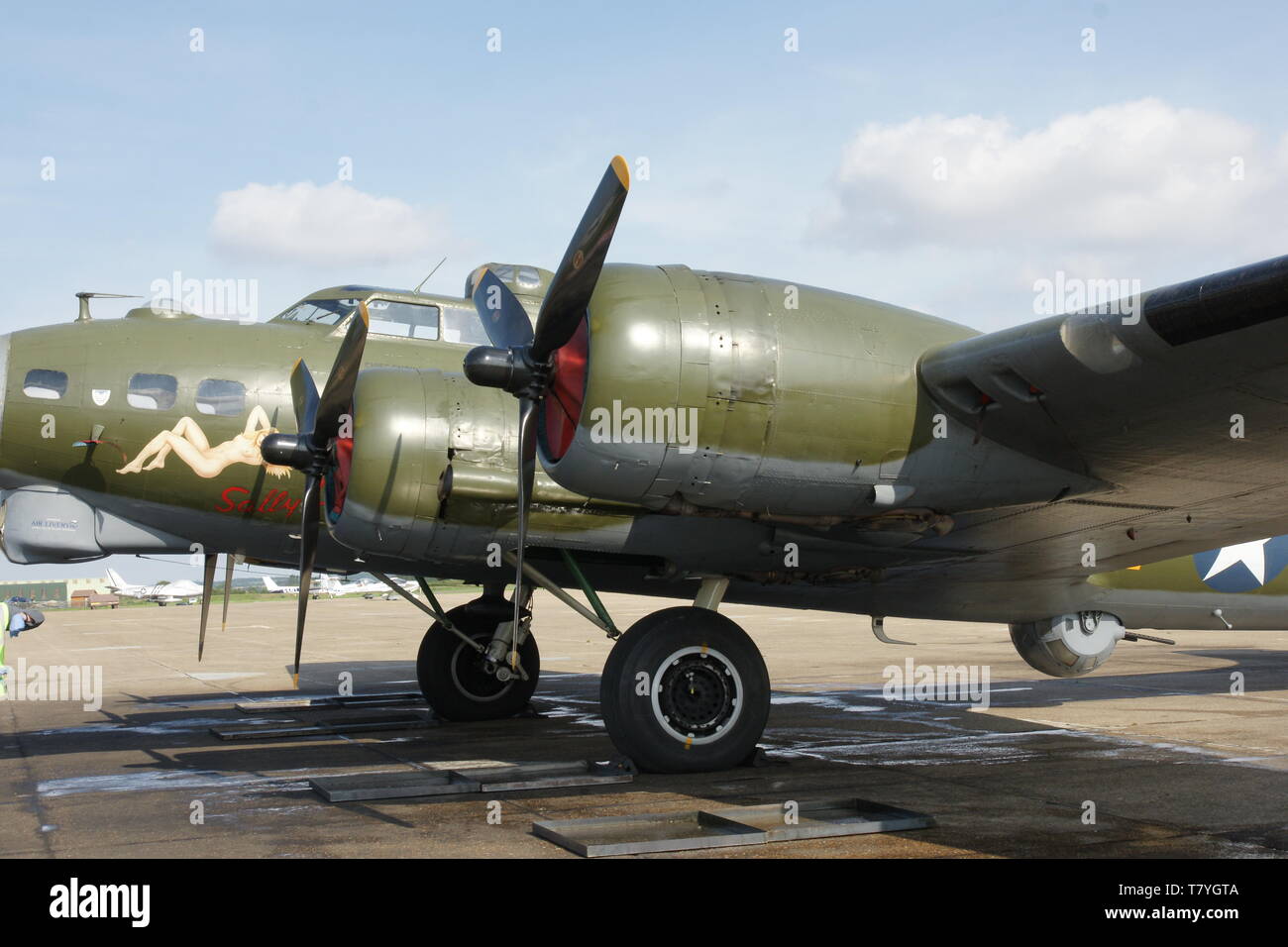 Us bomber boeing b 17 flying fortress Banque de photographies et d ...