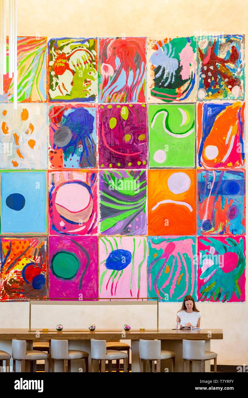 États-unis, Floride, Miami, Nobu Hotel Banque D'Images