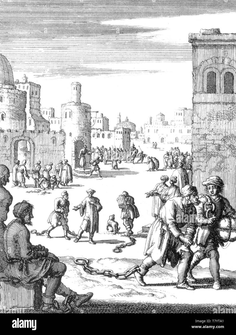 La barbarie des esclaves, 1624 Banque D'Images
