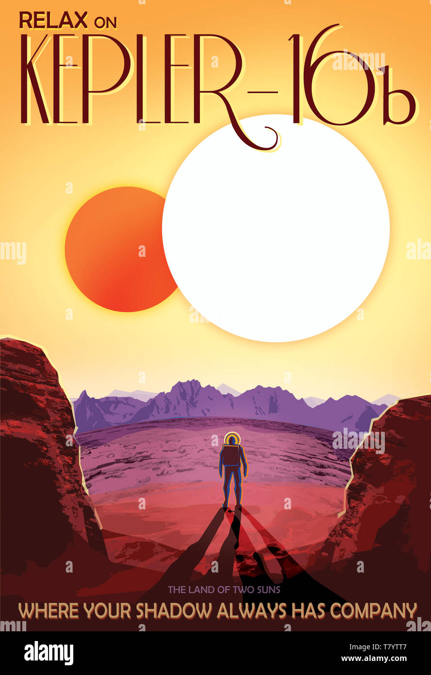 Visions de l'avenir, de l'espace Voyage Vacances Banque D'Images