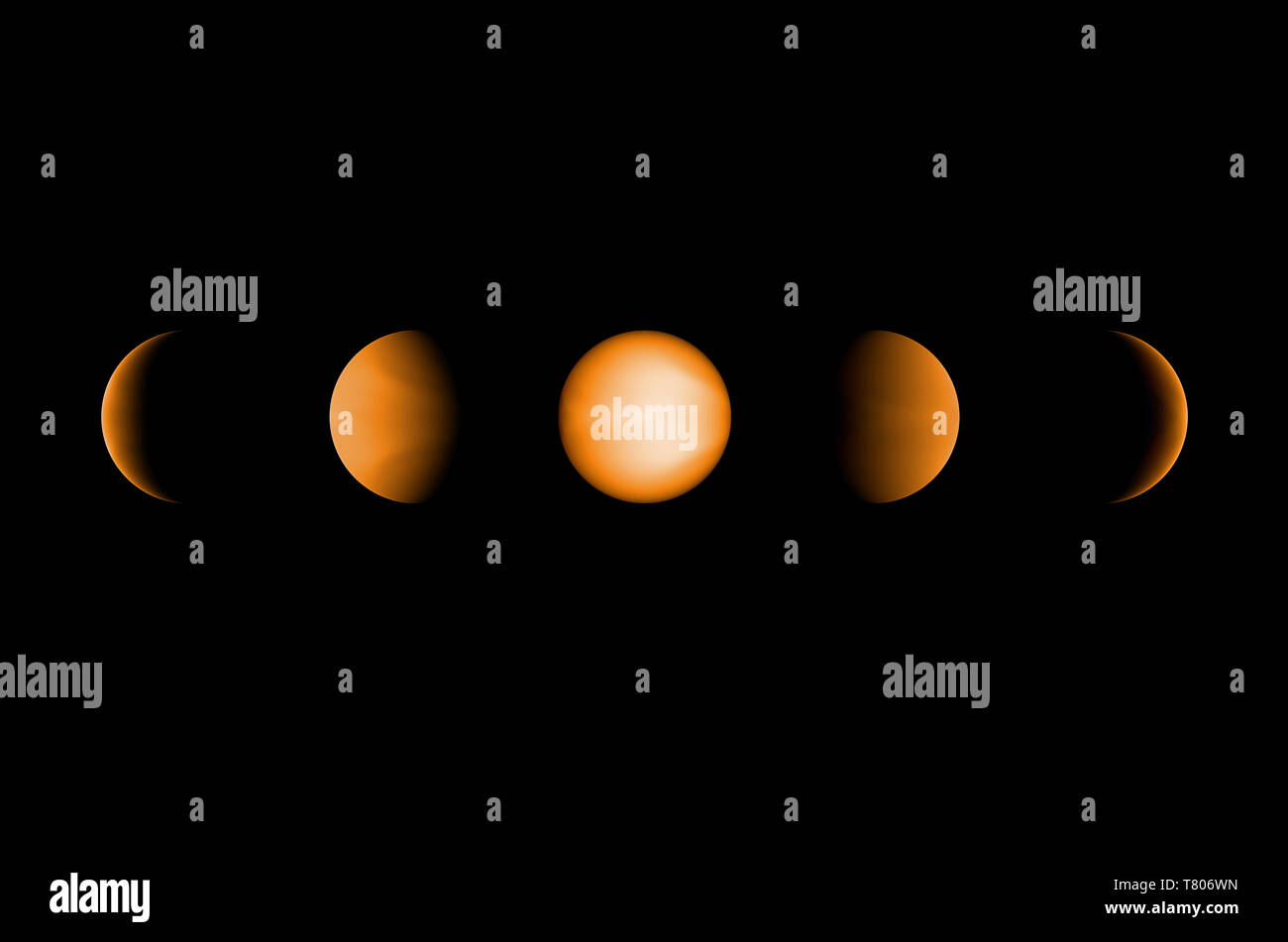 Exoplanète WASP-121b Banque D'Images