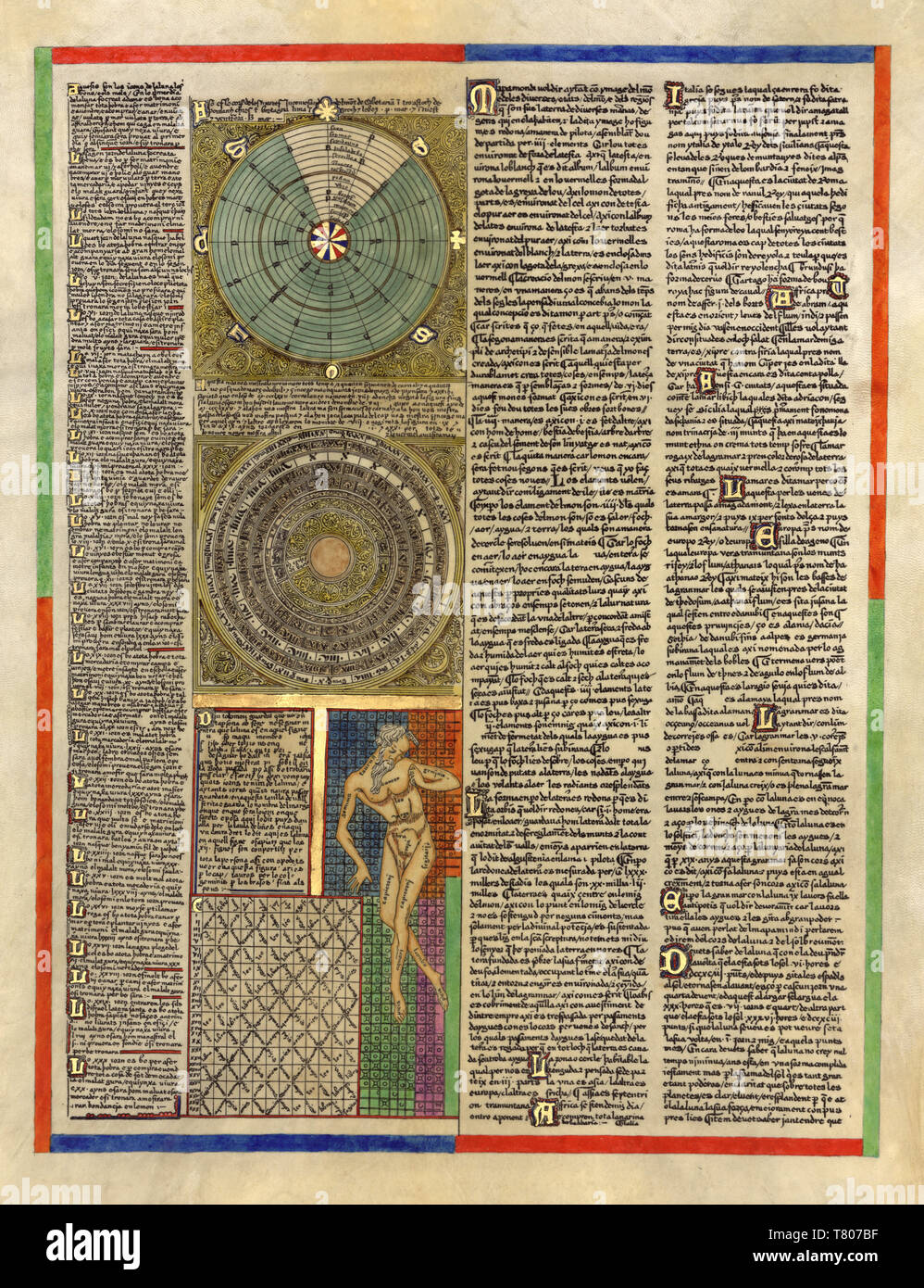 Abraham Cresques, Atlas Catalan, 1375 Banque D'Images