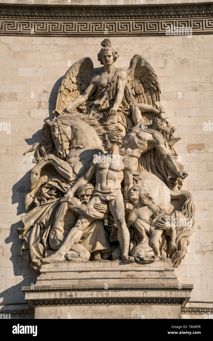 Relief Der Widerstand 1814 suis Triumphbogen Arc de Triomphe, Paris,  Frankreich | La sculpture de résistance sur 1814 Arc de triomphe Arc de  Triomphe, P Photo Stock - Alamy