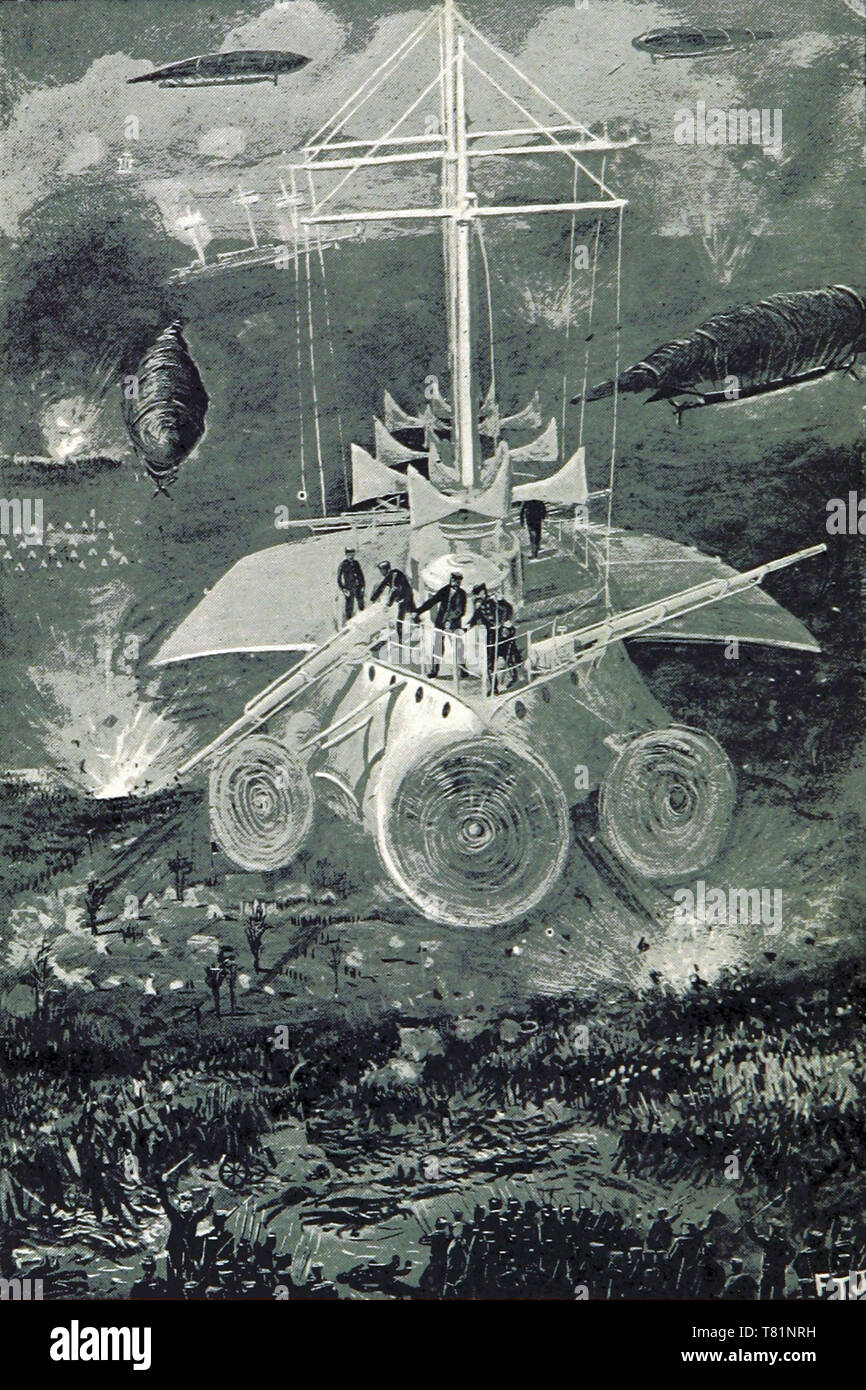 La science-fiction, l'Ange de la Révolution, 1893 Banque D'Images