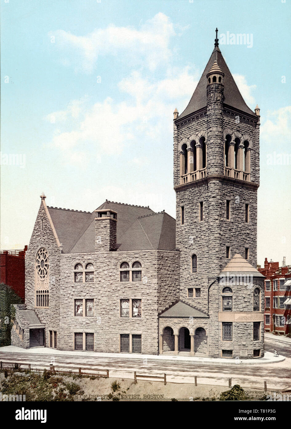 Mary Baker Eddy, First Church of Christ Scientist, 1900 Banque D'Images