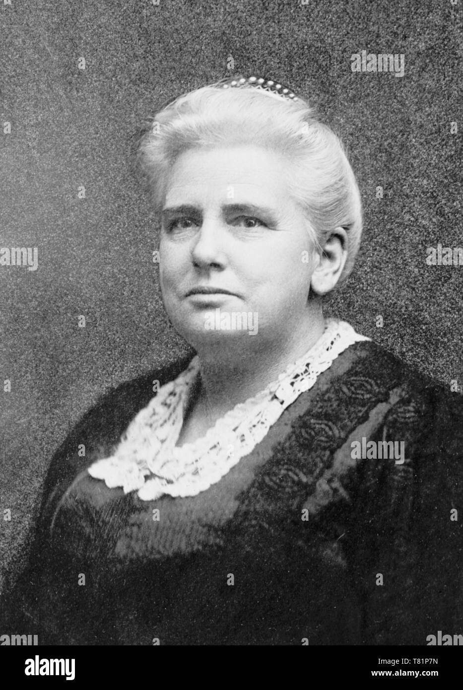 Anna Howard Shaw, suffragette et ministre méthodiste américaine Banque D'Images