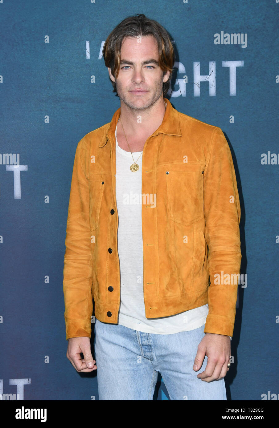 9 mai 2019 - North Hollywood, Californie, États-Unis - 09 mai 2019 - North Hollywood, Californie - Chris Pine. Pour TNTÃ•Emmy FYC S ''Je suis la nuit'' tenue à l'Saban Centre des médias à l'Académie de la télévision. Crédit photo : Birdie Thompson/AdMedia (crédit Image : © Birdie Thompson/AdMedia via Zuma sur le fil) Banque D'Images