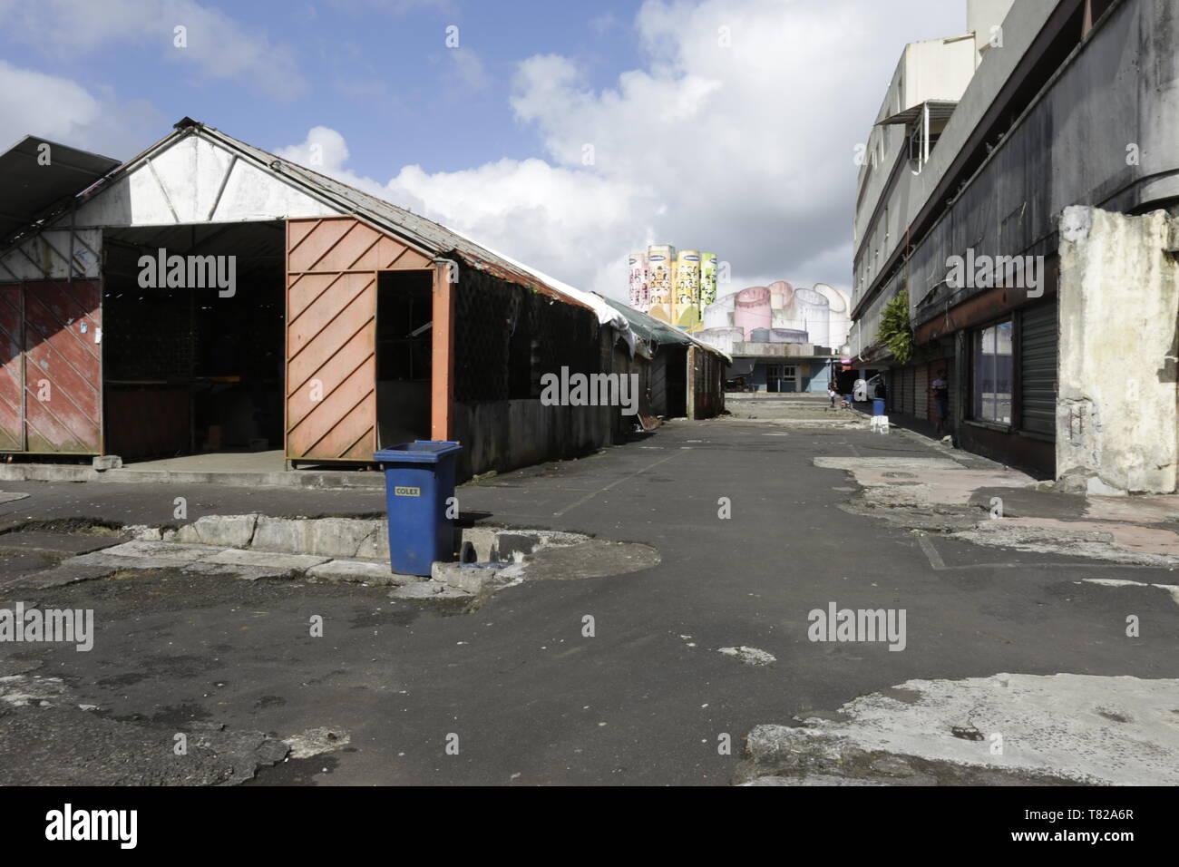 Curepipe, Jan Palach Square Nord,Curepipe Banque D'Images