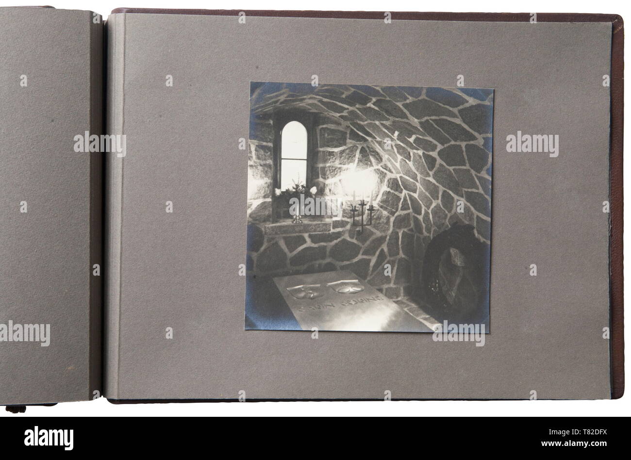 Hermann Göring -un album photo de Carin Göring à l'enterrement de ...
