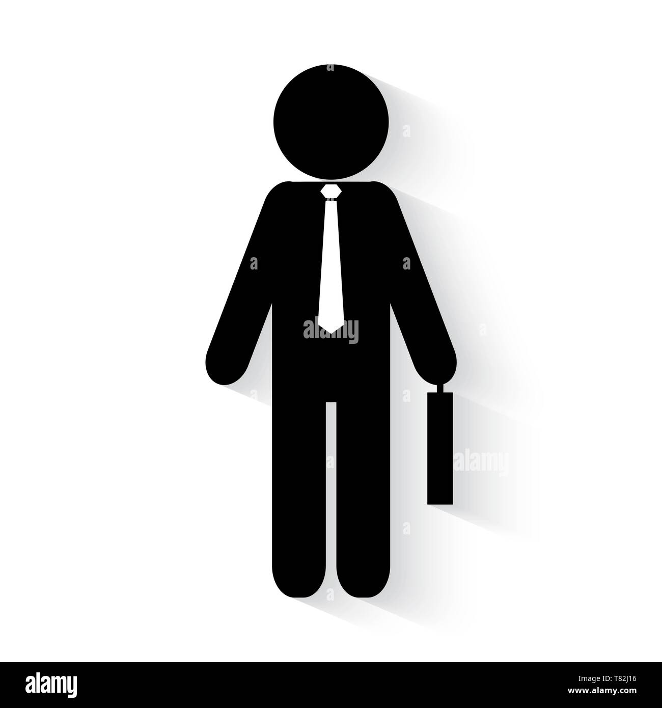 Pictogramme homme d'affaires Banque de photographies et d’images à ...