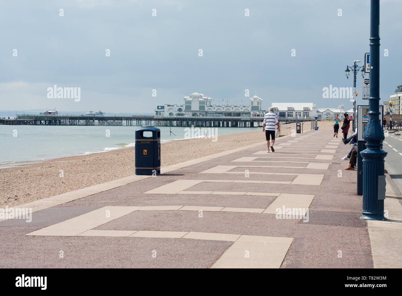 Clarence esplanade, Southsea, Hampshire Banque D'Images