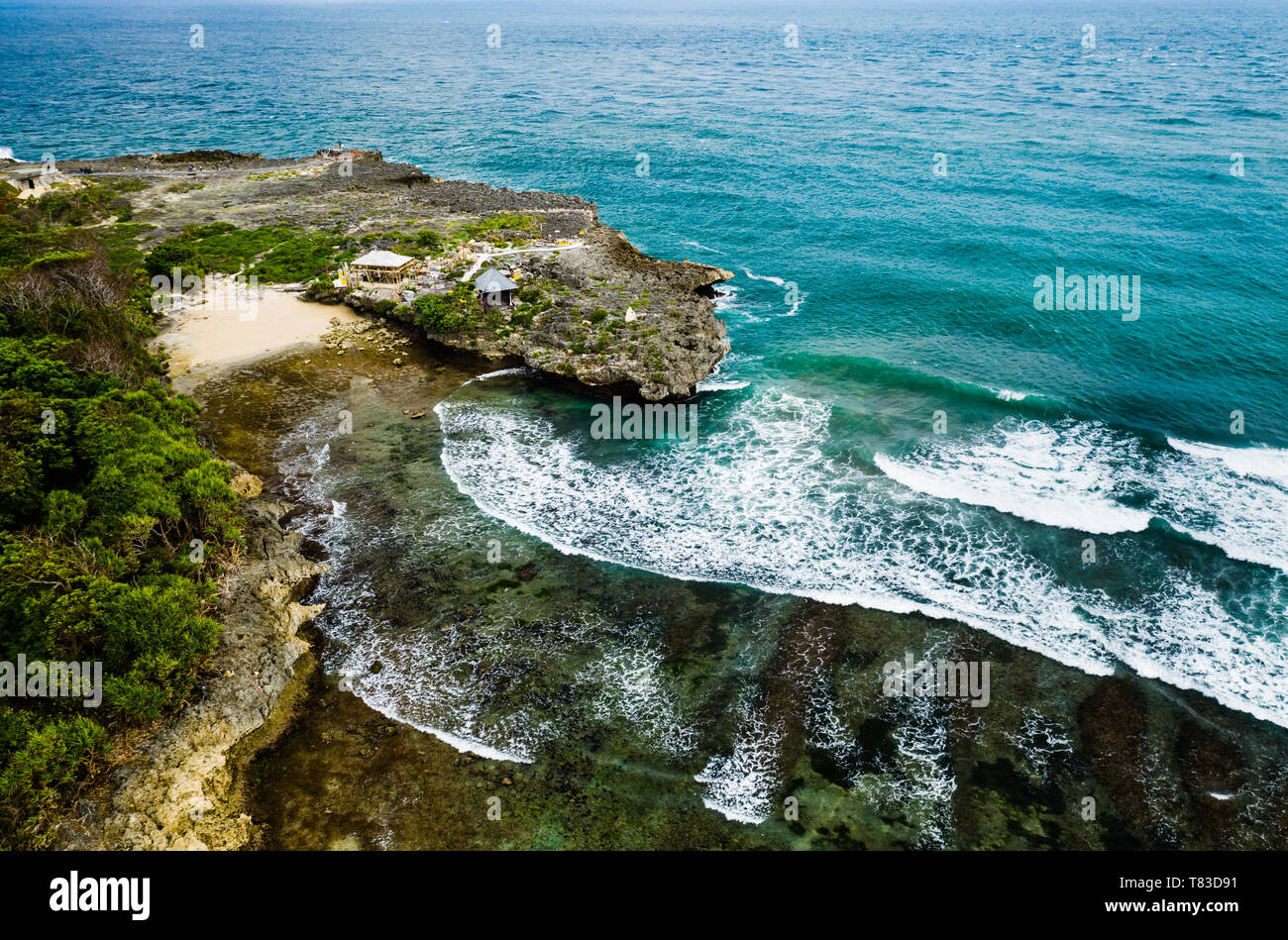 Nusa Dua, Bali - Nusa Dua Beach Banque D'Images