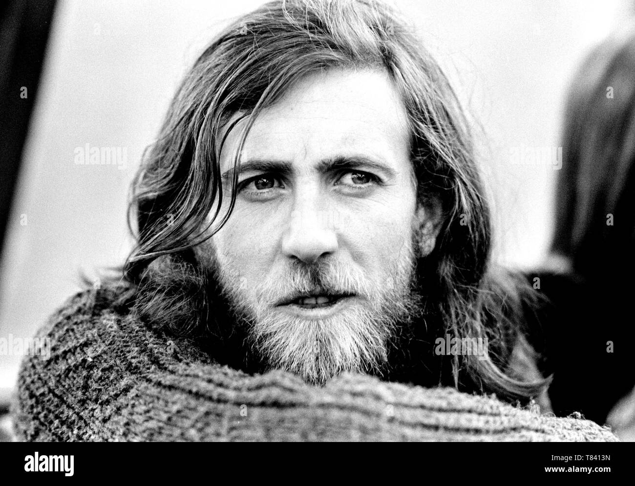 Amsterdam, Pays-Bas - 1974, Graham Nash (Photo Gijsbert Hanekroot) *** légende locale *** Graham Nash, Crosby, Stills, Nash & Young Banque D'Images