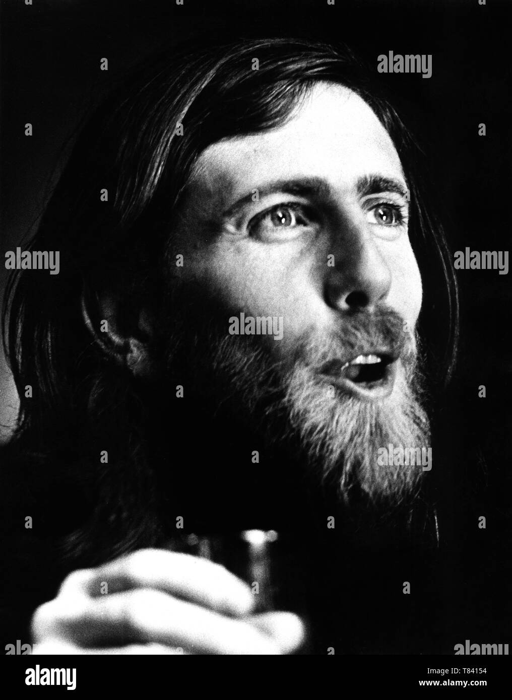 Amsterdam, Pays-Bas - 1-7-1974, (Photo Gijsbert Hanekroot) *** *** légende locale, Graham Nash Crosby, Stills, Nash & Young Banque D'Images