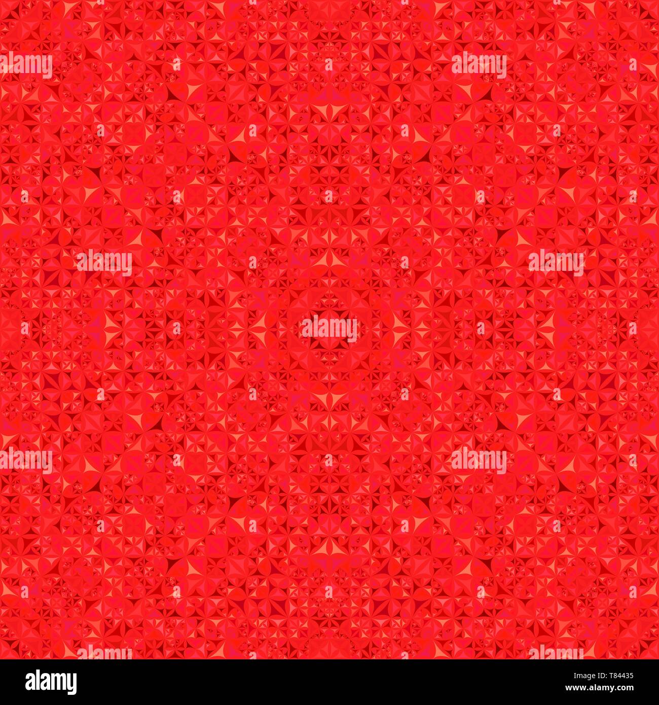 Kaléidoscope transparente rouge motif de fond - abstract vector wallpaper Illustration de Vecteur