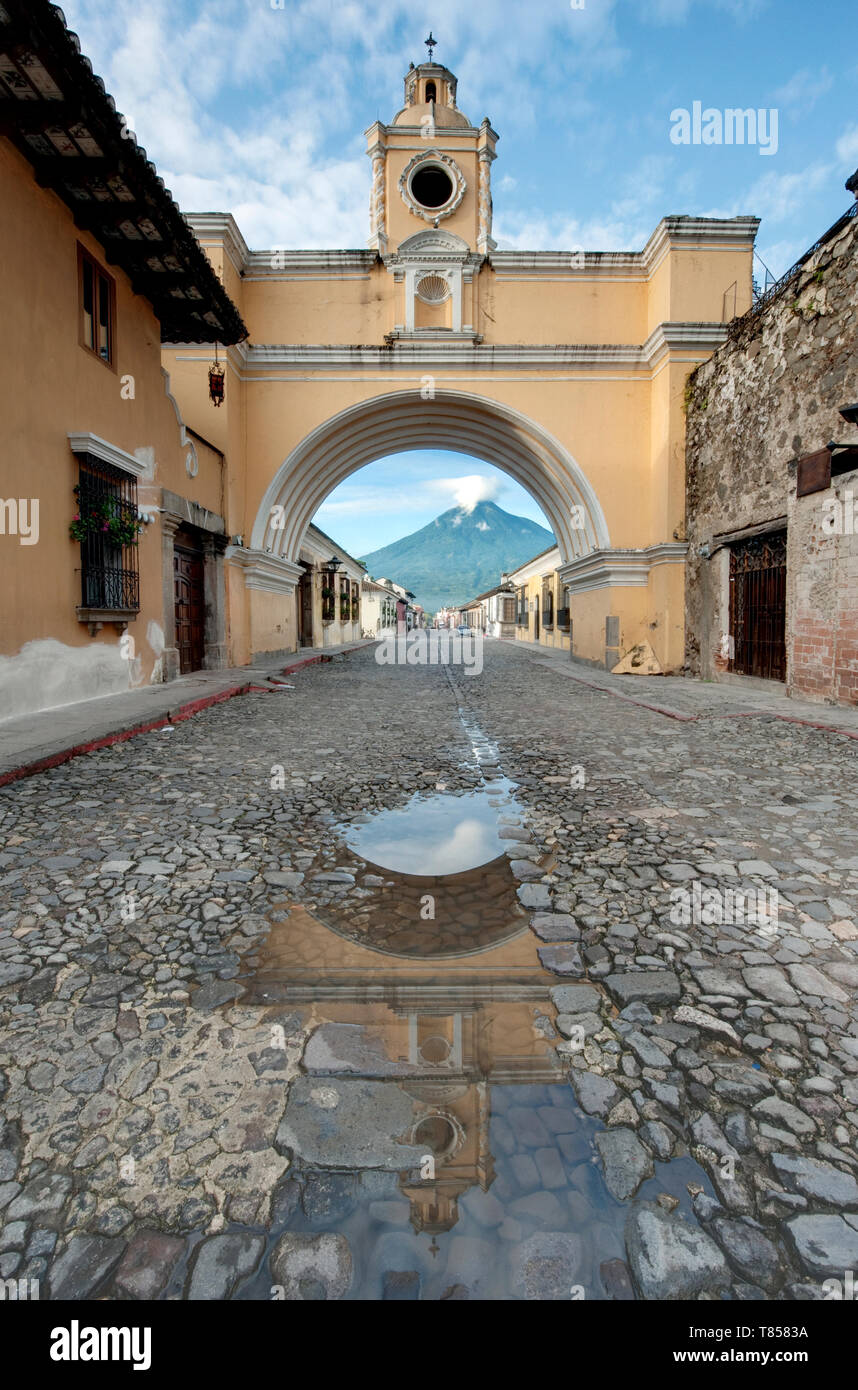 El Arco de Santa Catlina Banque D'Images