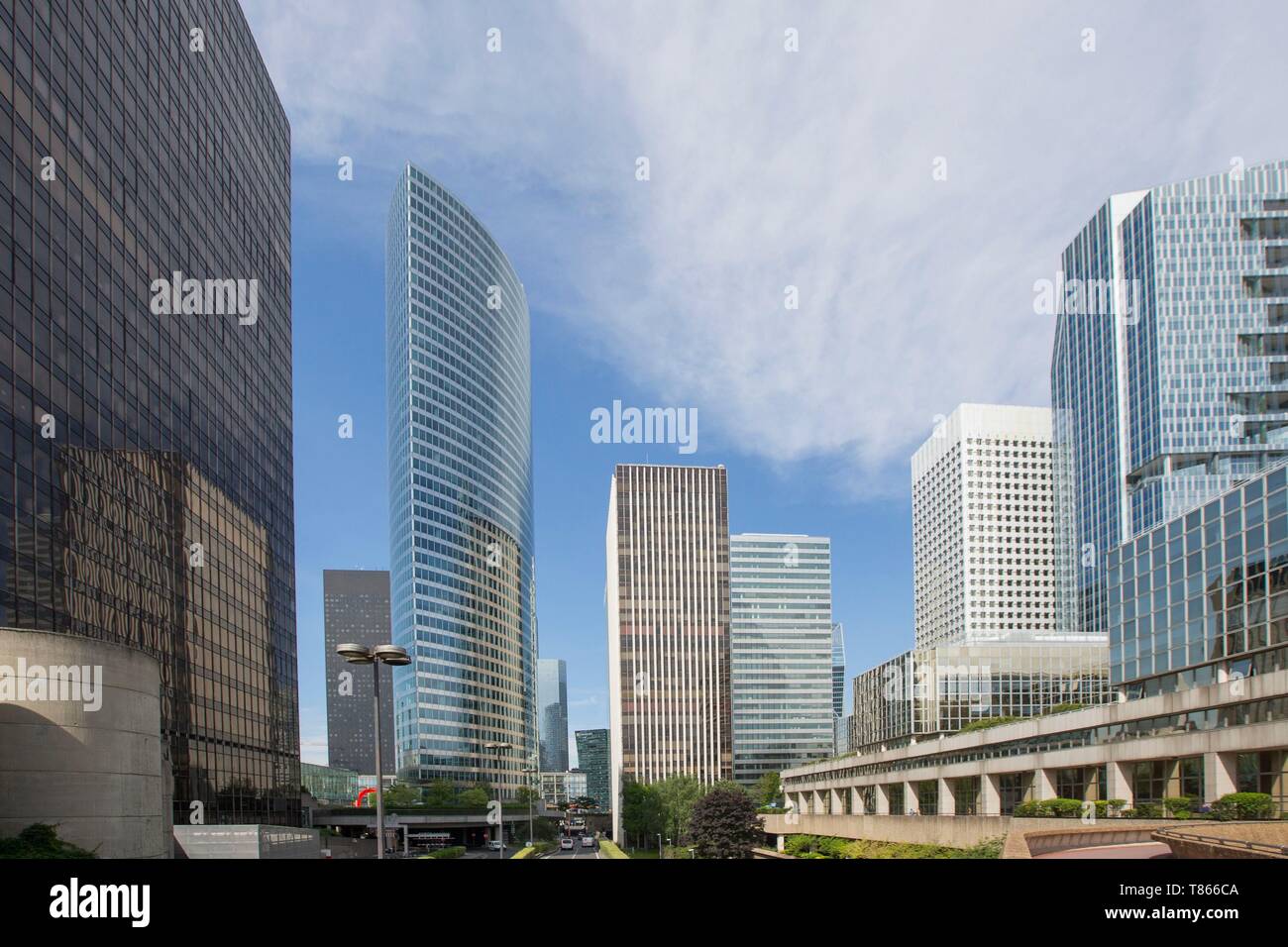 France, Hauts de Seine, banlieue de Paris, La Défense, Puteaux Banque D'Images