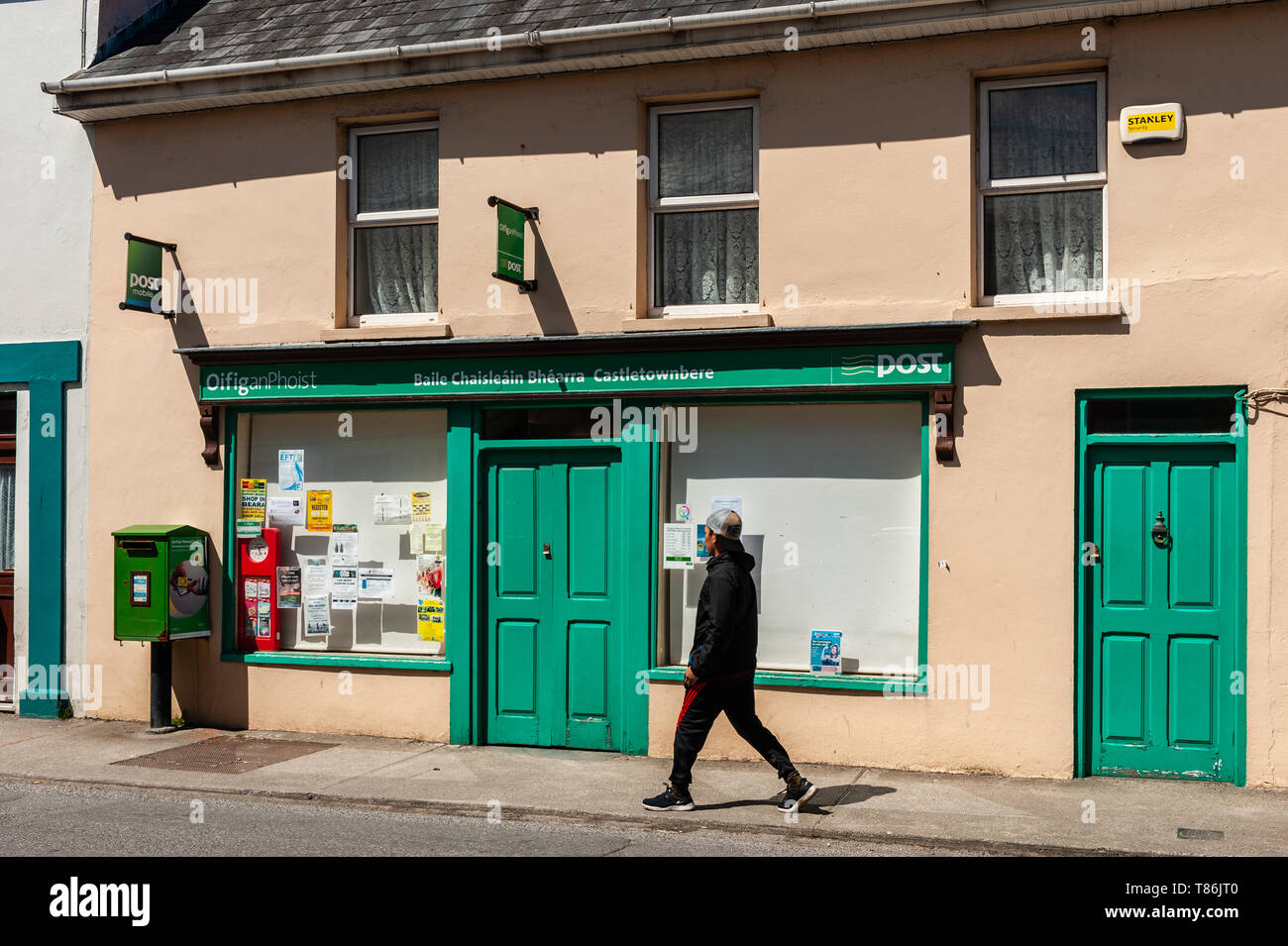 Un irlandais ou bureau de poste Poste à Castletownbere, West Cork, Irlande. Banque D'Images