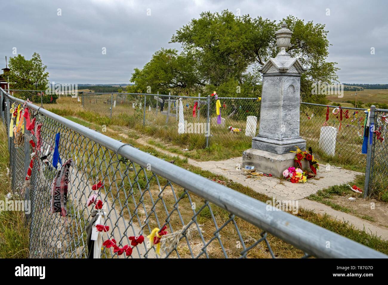 United States, Dakota du Sud, Oglala Banque D'Images