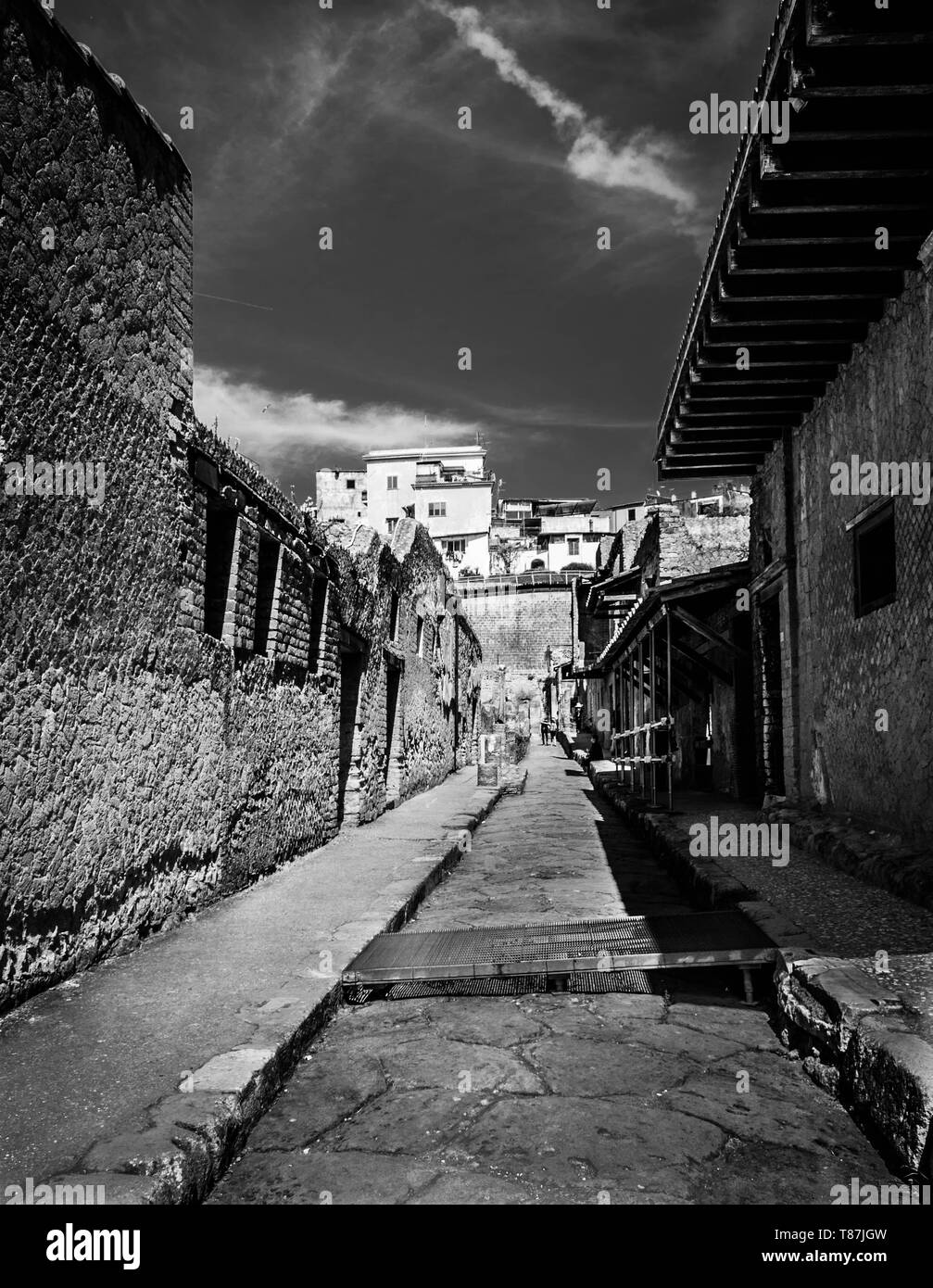 Herculanum Naples Italie Banque D'Images