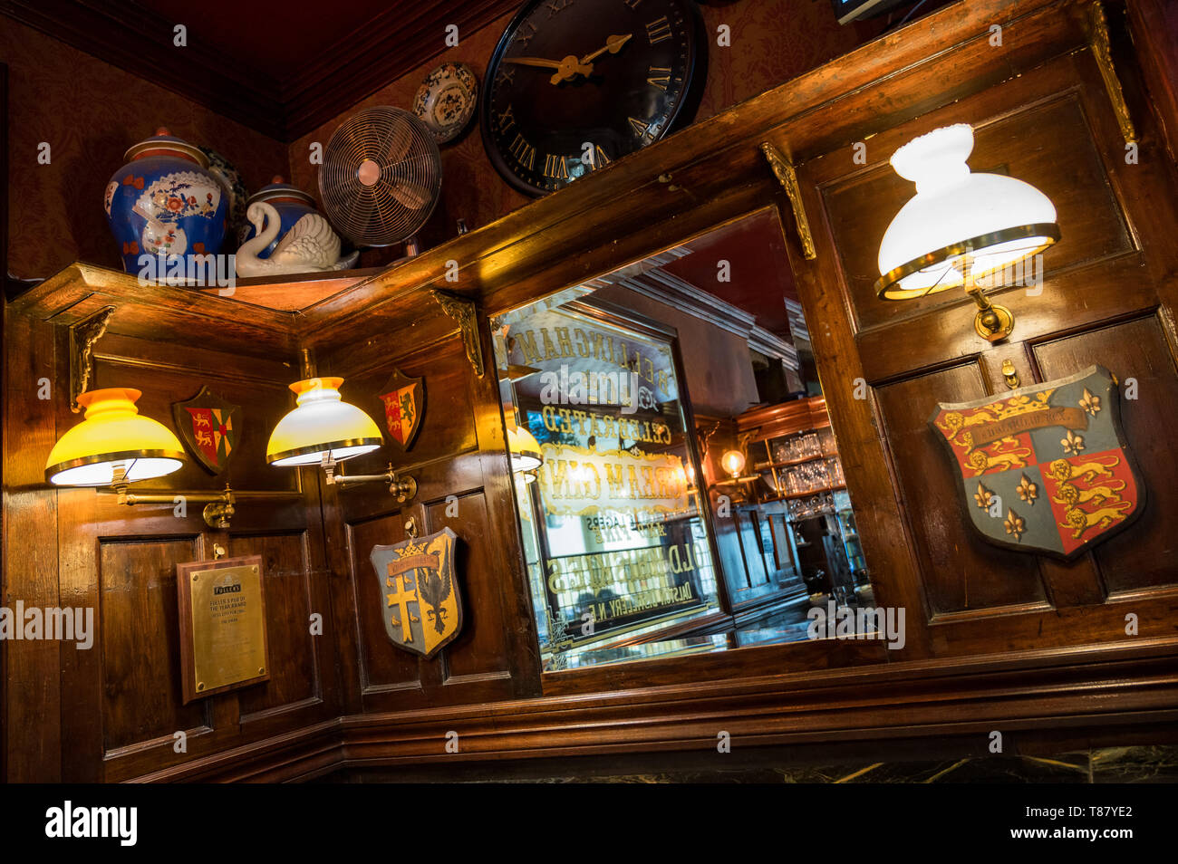 The Swan Pub, Ville de London Banque D'Images