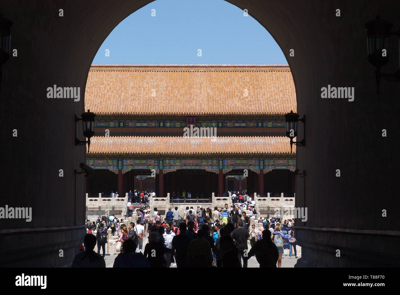 La Cité Interdite, Pékin, Chine Banque D'Images