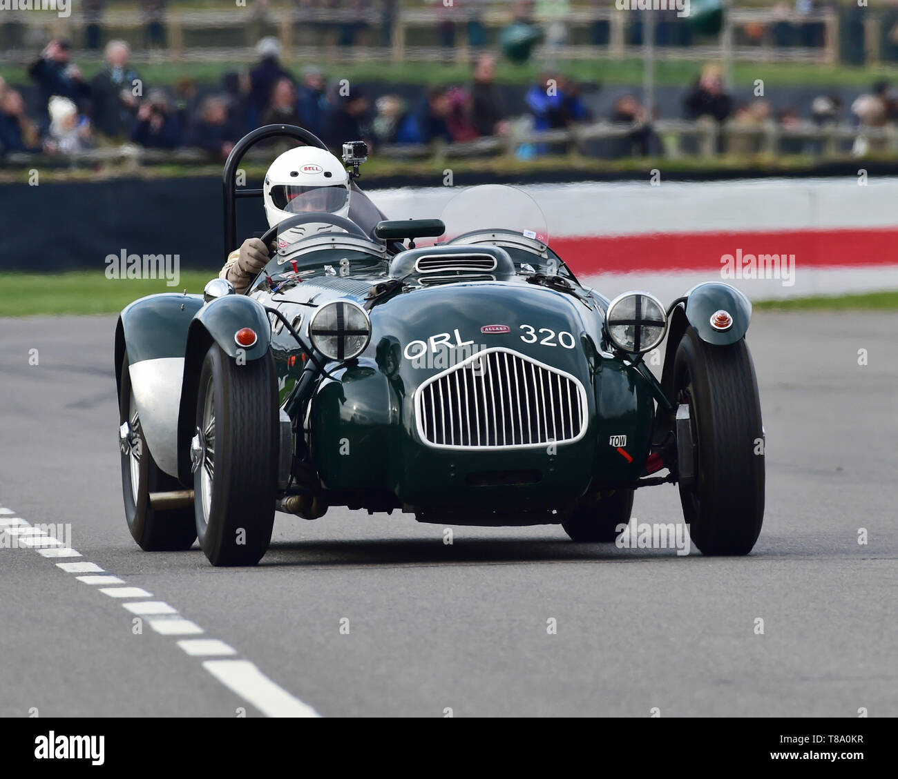 Massimiliano Bettati, Allard J2X, Peter Collins trophy, le sport les voitures de course, 1948 à 1955, 77e réunion des membres, Goodwood, West Sussex, Angleterre, avril Banque D'Images