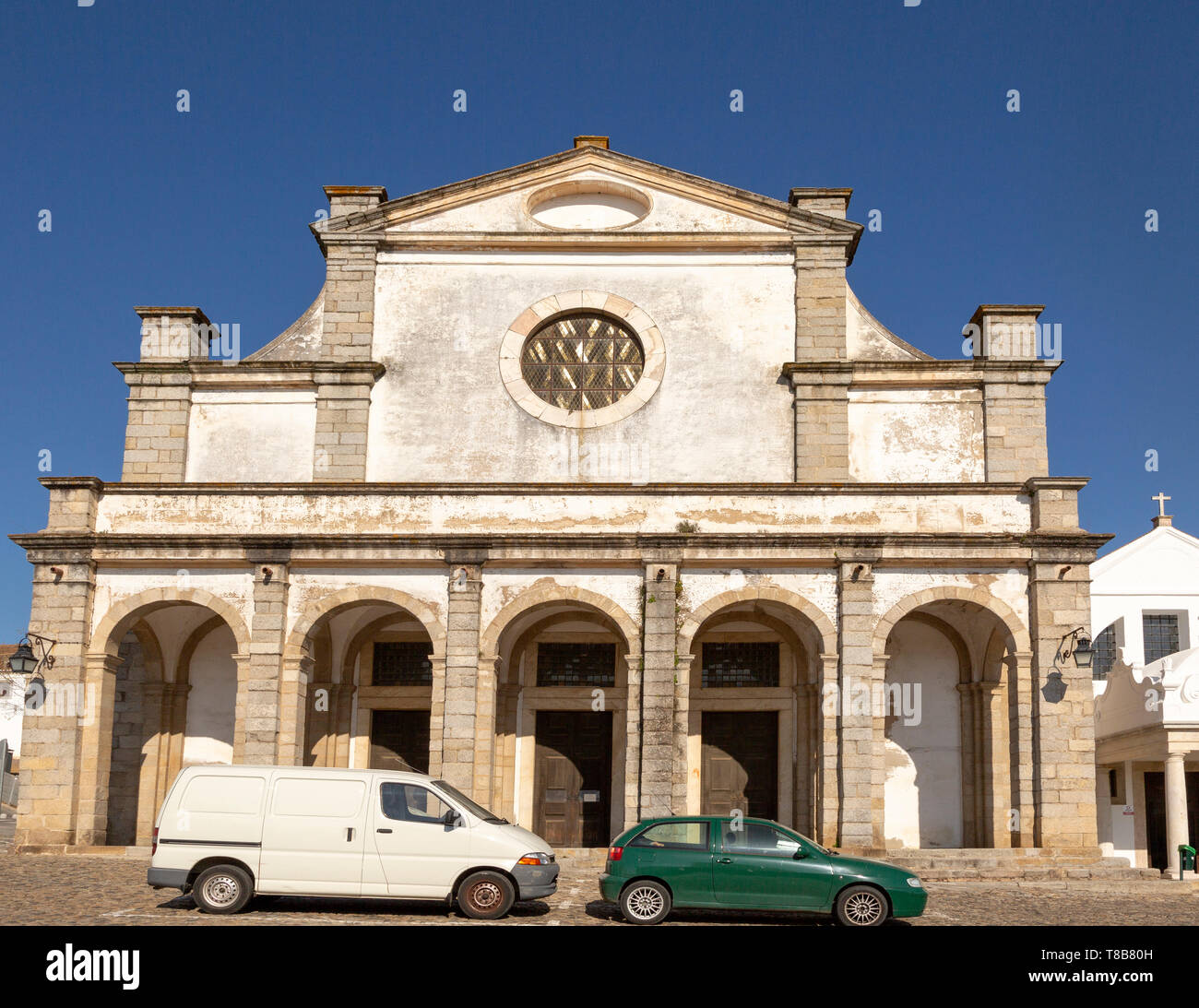 Seizième siècle Igreja do Espírito Santo, église du Saint Esprit, Ville d'Evora, Alto Alentejo, Portugal, Sud de l'Europe Banque D'Images