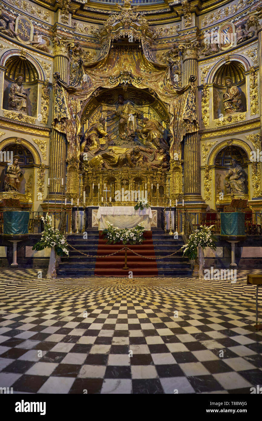 Sacra Capilla del Salvador. Úbeda, Jaén, Andalousie, espagne. Banque D'Images