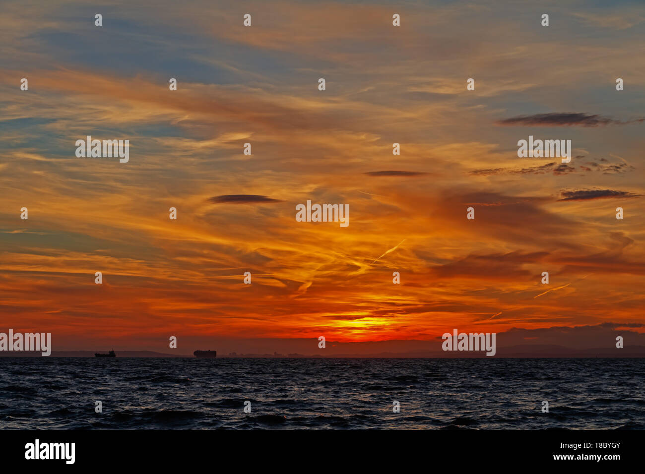 Prises de la plage front de clevedon Banque D'Images