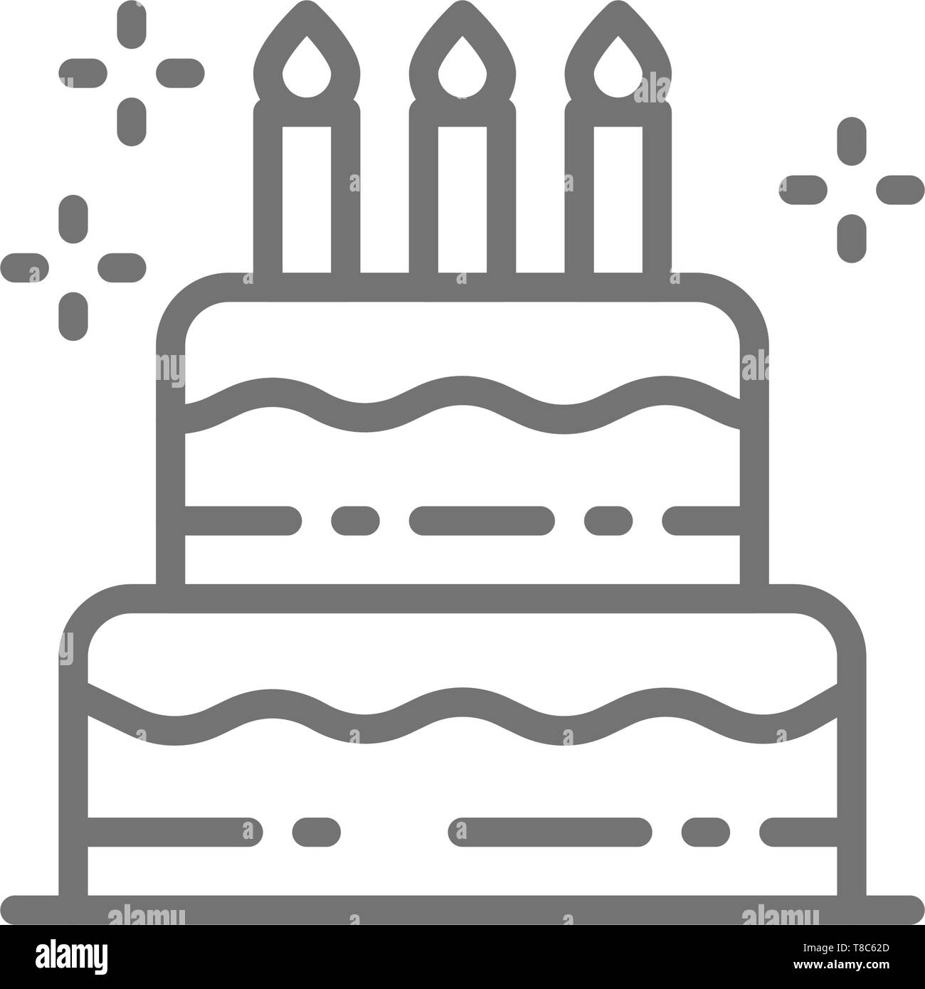 Happy Birthday Cake Isolated Icon Banque D Images Noir Et Blanc Alamy Happy Birthday Cake Isolated Icon Banque D Images Noir Et Blanc Alamy