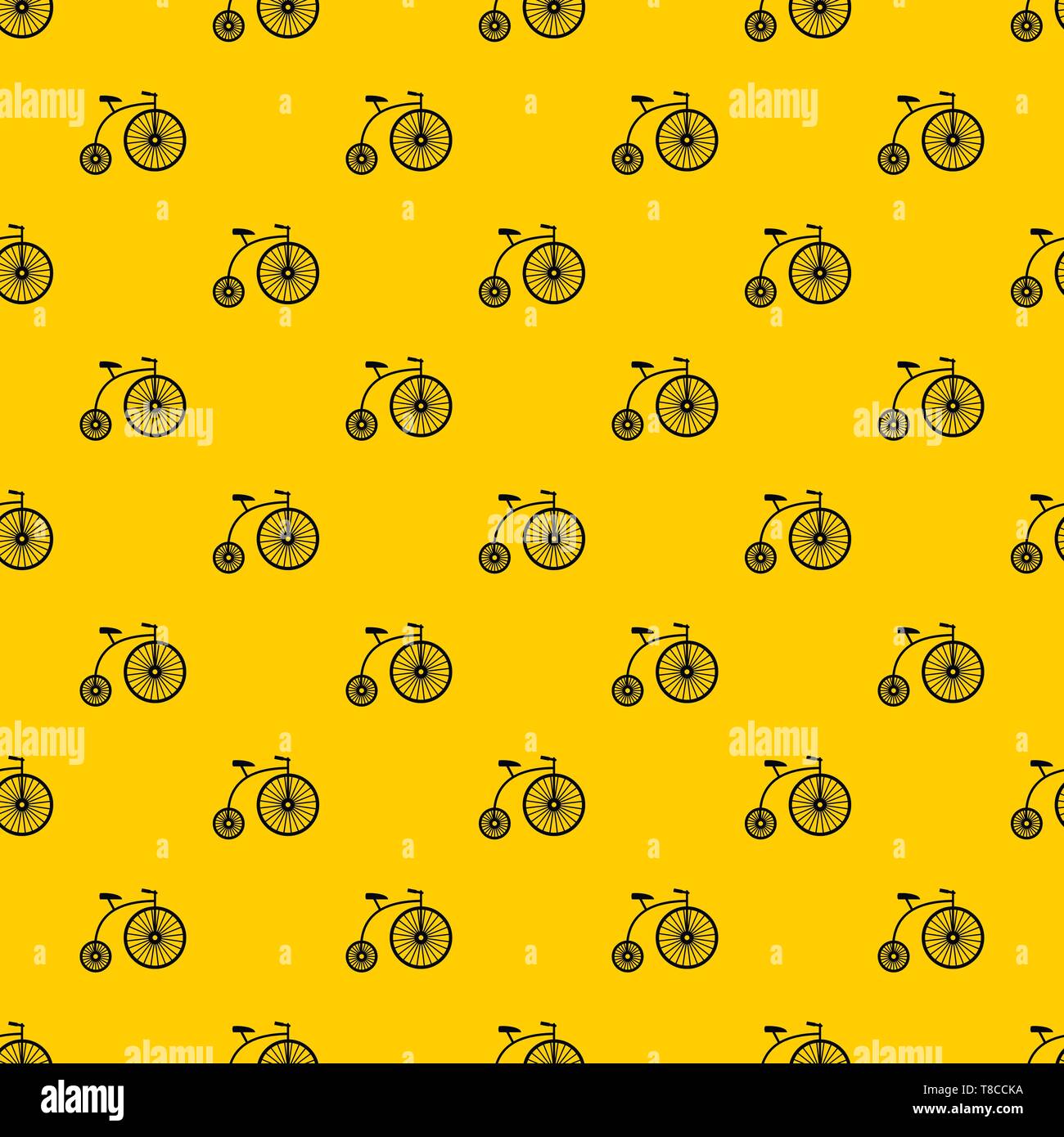 Penny Farthing-vector pattern Illustration de Vecteur