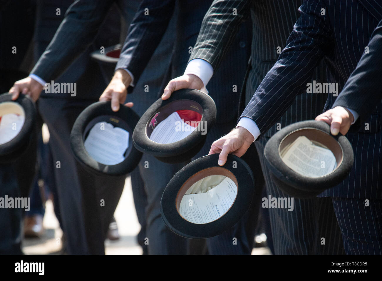 Membres actuels et anciens cavaliers participer à la Cavalerie combiné annuel Association anciens camarades parade, à Hyde Park, Londres, qui rend hommage aux membres de la Yeomanry Cavalry et tués dans la Première Guerre mondiale et dans les conflits ultérieurs. Banque D'Images