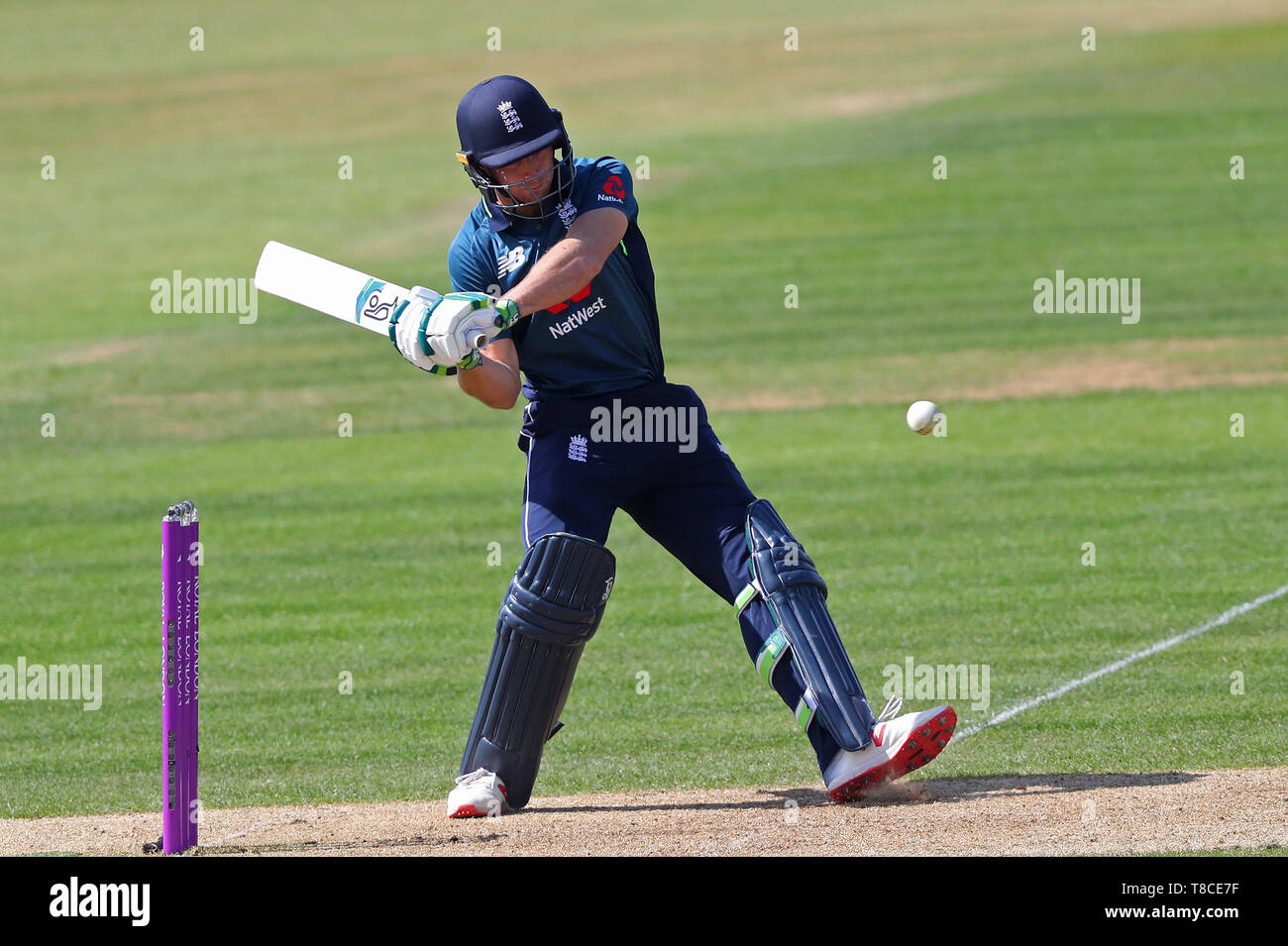 SOUTHAMPTON, Angleterre. 11 MAI 2019 : Joss Buttler de l'Angleterre pendant l'Angleterre v Pakistan, 2e Royal London Insurance International un jour match de cricket international. à l'Ageas Bowl Crédit : Mitchell Gunn/ESPA-Images/Alamy Live News Banque D'Images