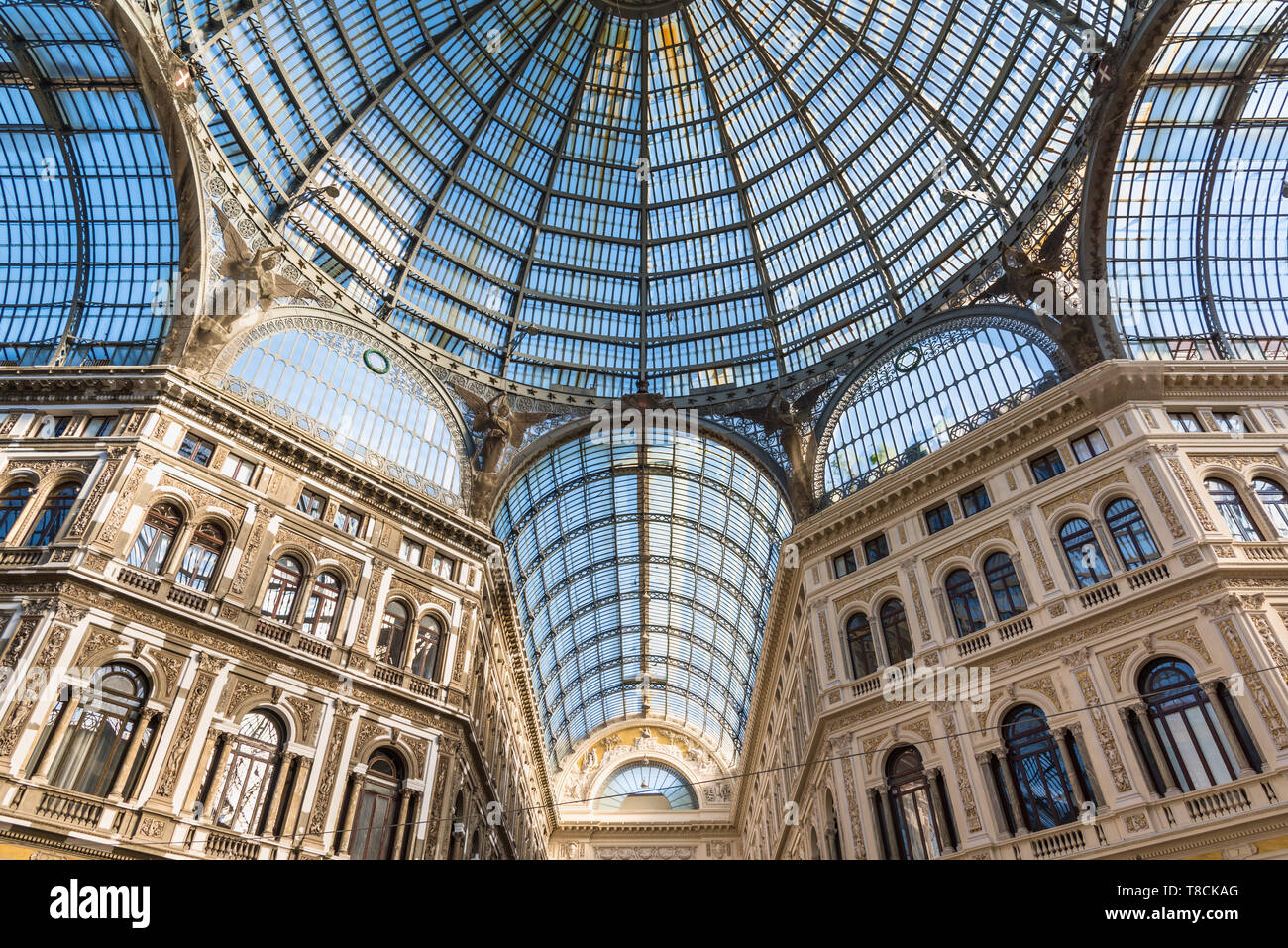 Galleria Umberto I, Naples, Italie Banque D'Images