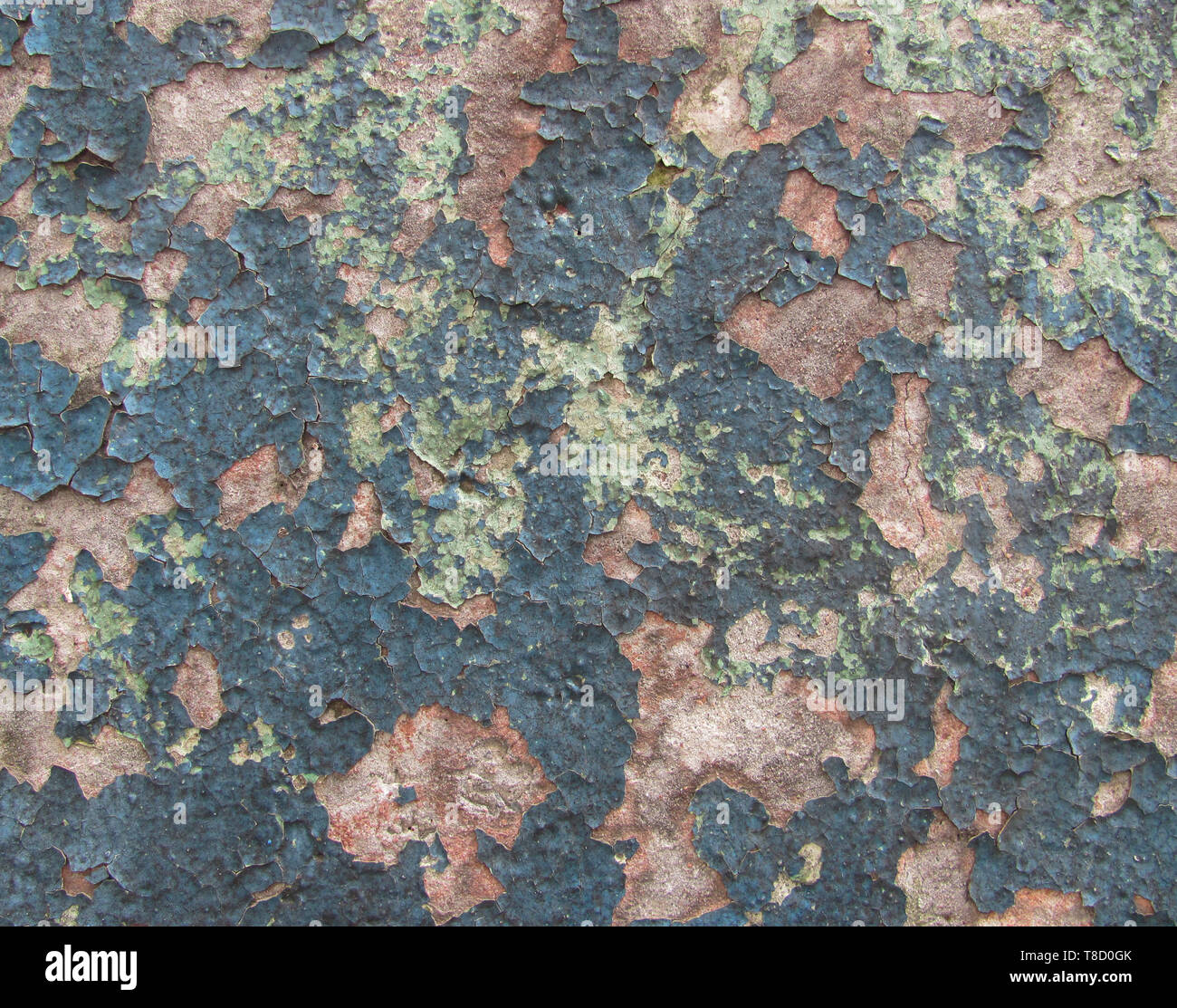 Old grunge texture peinture huile fissuré Banque D'Images