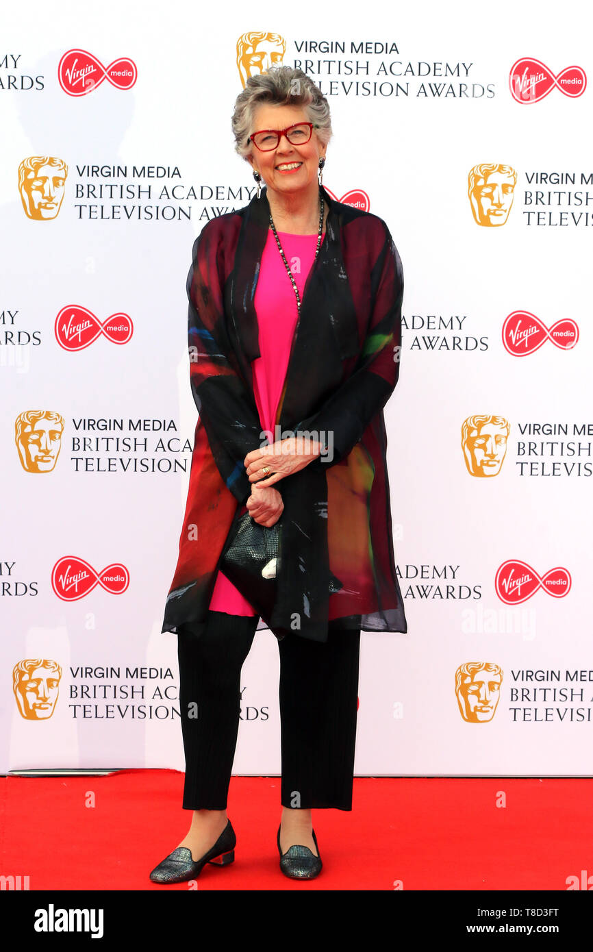 Prue Leith, Virgin Media British Academy Television Awards (BAFTA), Royal Festival Hall, Londres, Royaume-Uni, 12 mai 2019, photo de Richard Goldschmidt Banque D'Images